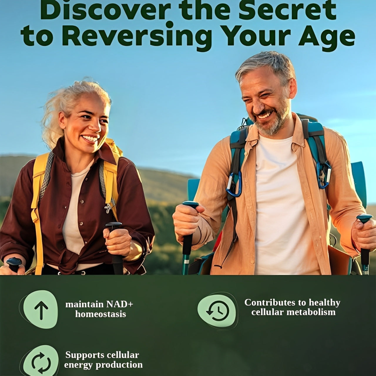 NAD+ Advanced: Nicotinamide Riboside + Resveratrol